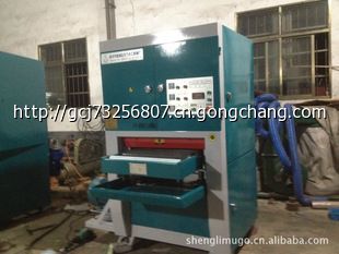 專業金屬加工利器 生力630單雙砂架水磨濕式金屬砂光機，高效實現鋸片拋光與拉絲
